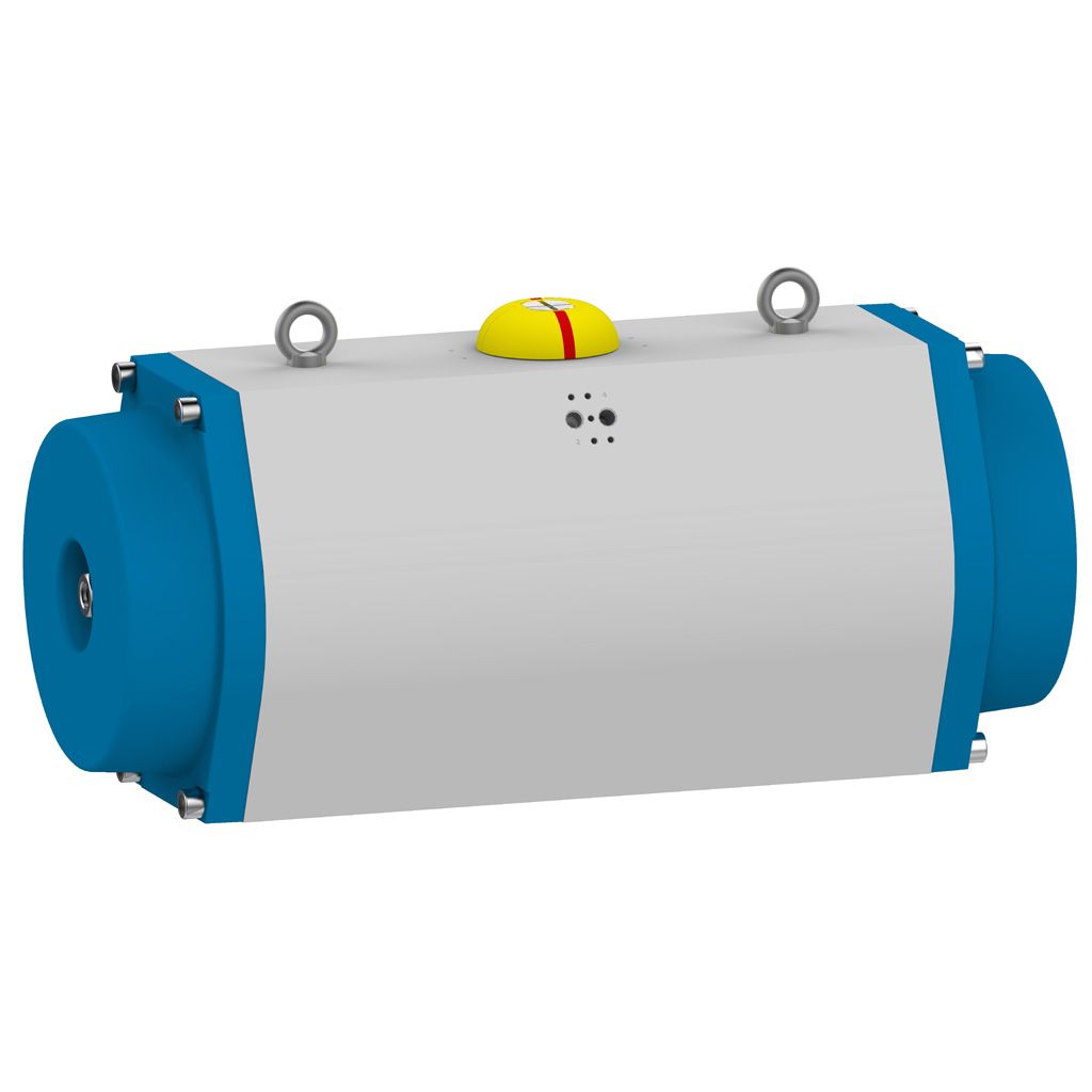 255er GT Schwenkantrieb - Doppeltwirkung, Bohrbild F16, einseitige Endlageneinstellung, Ritzel NP46, CW-A