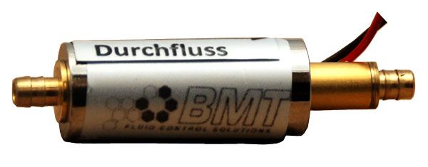 Axial Inline-Mikroventil, Kunststoff mit Messingeinsätzen, Viton, Schlauchtülle