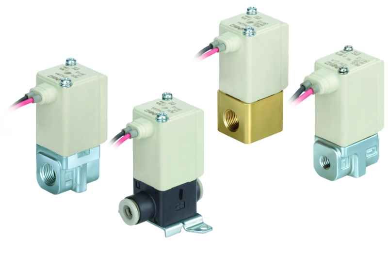 SMC Pneumatik - Kompaktes, direkt betätigtes 2/2-Wege-Elektromagnetventil [VDW]