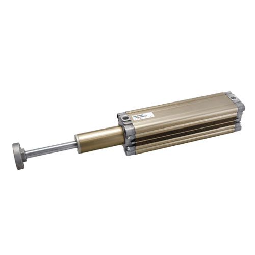 Univer - Serie RT2 - Teleskopzylinder 2-stufig pneumatisch &Oslash; 32 ÷ 63 mm, Kolbenstange aus verchromtem Stahl, doppelwirkend, Bohrungsabstände ISO, Kolbenstange mit Innengewinde, &Oslash;25, 160