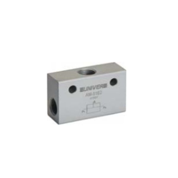 Univer - Ventile für Signalverarbeitung Wechselventile ODER - Gehäuse mit Gewinde G1/8