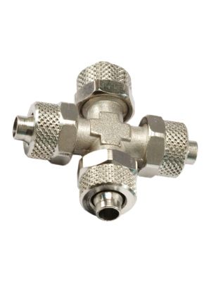 Kreuz-Schnellanschlussverbinder