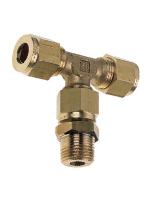 T-Stück mit drehbarem BSPP-Außengewinde