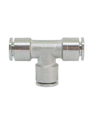 T-Steckanschlussverbinder vernickelt