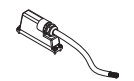 Univer - Fliegende Steckerhülse Typ D-sub nach Normen CEI 20-22 O.R II vorverkabelt für 24 Spulen (Kabel 5m) Befestigungsschrauben M3x12