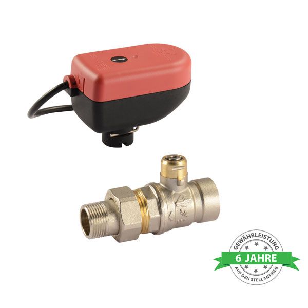 Comparato - Kugelhahn elektrisch - Sintesi, 2-Wege 3/4 M/F, DN20, PN16, 230V