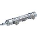 SMC Pneumatik - C(D)J2K-Z, Miniaturzylinder, verdrehgesichert, doppeltwirkend, Standardkolbenstange, (Grundausführung), 10, 30, senkrecht zur Achse, ohne Signalgeber, (5m), (Bandmontage)
