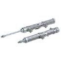 SMC Pneumatik - C(D)J2-Z, Miniaturzylinder, Standard, einfachwirkend, Federkraft ein- / ausgefahren, (Grundausführung), 16, 45, (Einfachwirkend, Federkraft ausgefahren), senkrecht zur Achse, (5m)