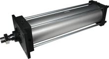 SMC Pneumatik - C(D)S1*Q, Druckluftzylinder, doppeltwirkend, Standardkolbenstange, Leichtlauf, (Gabelbefestigung), 125, Rc, 1500, ohne Faltenbalg, ohne Dämpfung, ohne Signalgeber