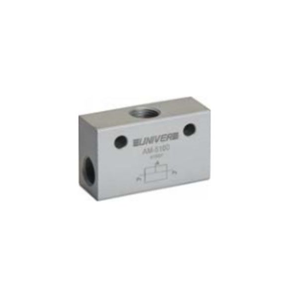 Univer - Ventile für Signalverarbeitung Zweidruckventile UND - Gehäuse mit Gewinde G1/8