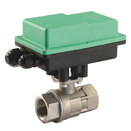 Comparato - Kugelhahn elektrisch - Diamant PRO ISO 5211, Edelstahl (Aisi 316), 2-Wege 1/2 W/W, DN15, PN64, 230V