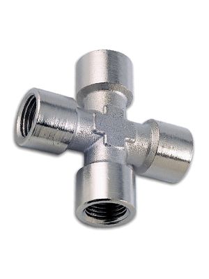 Kreuzstück mit BSPT-Innengewinde