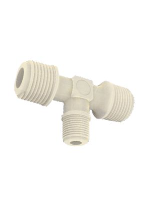 T-Stück reduziert mit BSPT-Außengewinde