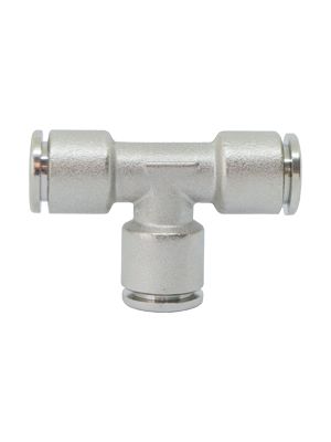 T-Steckanschlussverbinder vernickelt