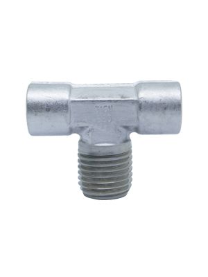 T-Stück mit BSPP-Gewinde, 2xInnengewinde, 1xAußengewinde