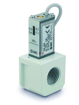 SMC Pneumatik - Druckschalter mit Endstück [IS10E]